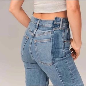 Abercrombie Ultra High Rise 90s Straight Jean
